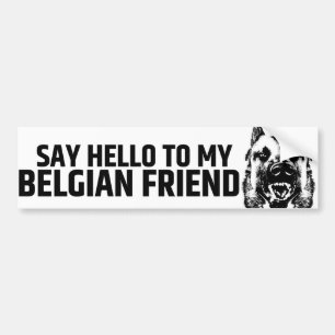 Belgische herder - Malinois Bumpersticker
