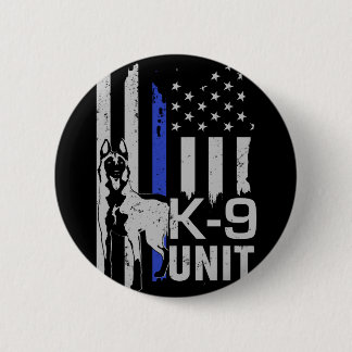 Belgische herder - Malinois - K9 Eenheid Ronde Button 5,7 Cm