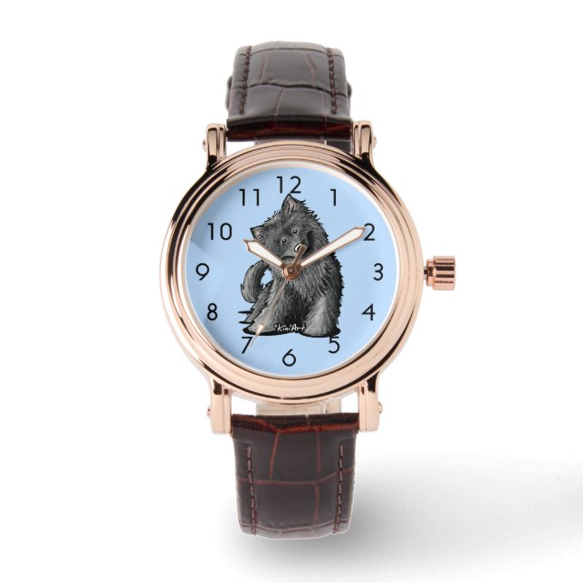 belgische herdershond horloge (Voorkant)
