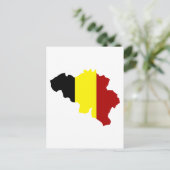 Belgische kaart (Staand voorkant)