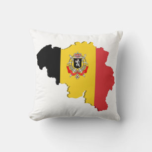 Belgische kaart kussen