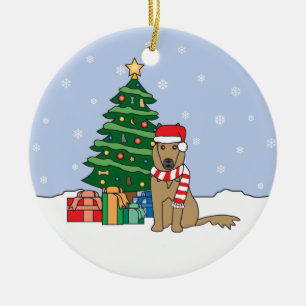 Belgische kerstornament Tervuren Keramisch Ornament