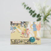 Belgische kust België Briefkaart (Staand voorkant)