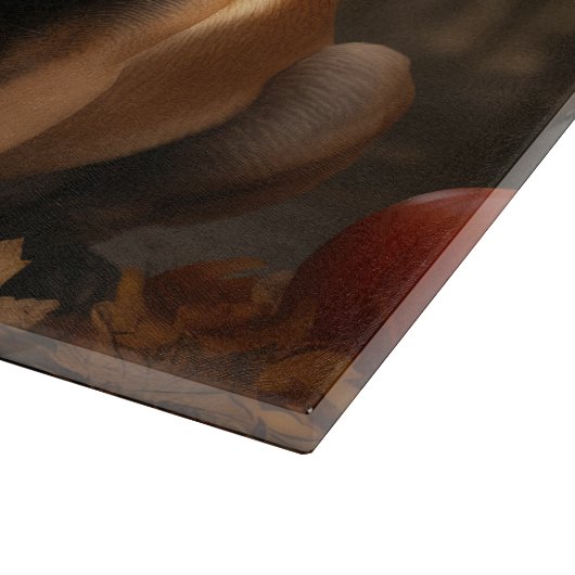 Belgische Malinoi Puppy Herfst Delight Pompoen Snijplank (Hoek)