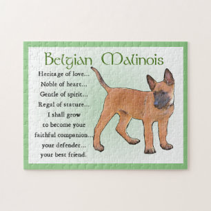Belgische Malinois Art Legpuzzel