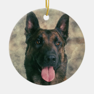 Belgische Malinois - Belgische herder - Maligator Keramisch Ornament