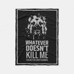 Belgische Malinois - Belgische herder - Mechelaar Fleece Deken