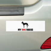 Belgische Malinois Bumpersticker (Op auto)