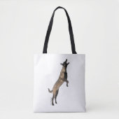 Belgische Malinois Canvas tas (Voorkant)