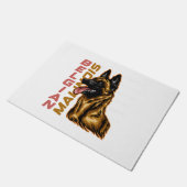 Belgische Malinois Deurmat (Schuin)