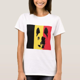 Belgische Malinois Flag Tee Shirt