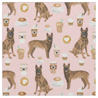 Belgische Malinois-hondenliefdesgootsteen Stof