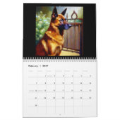 Belgische Malinois Kalender (Feb 2027)