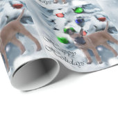 Belgische Malinois kerst Cadeaupapier (Rol Hoek)
