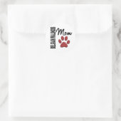Belgische Malinois mam 2 Ronde Sticker (Tas)