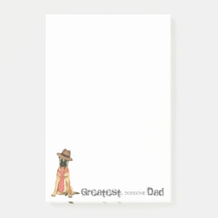 Belgische Malinois papa Post-it® Notes