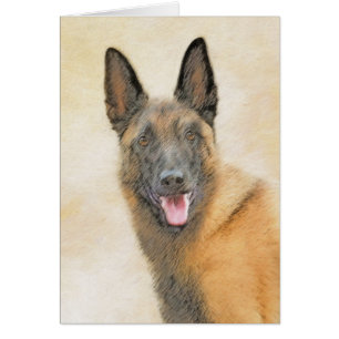 Belgische Malinois Schilderij - Mooie Originele Ho