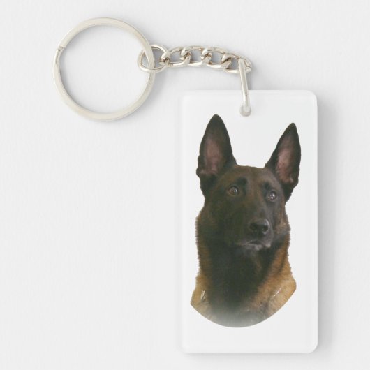 belgische malinois sleutelhanger (Voorkant)
