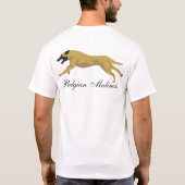 Belgische Malinois T-shirt (Achterkant)