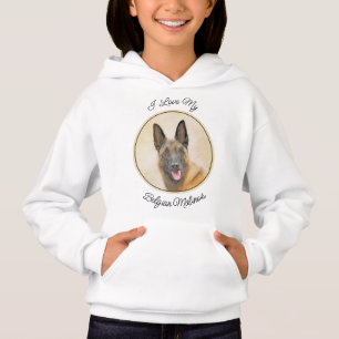Belgische Malinoisschildering - Kute Original Dog 