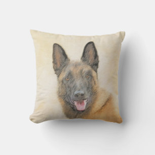 Belgische Malinoisschildering - Kute Original Dog Buitenkussen