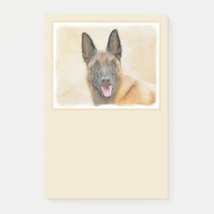 Belgische Malinoisschildering - Kute Original Dog  Post-it® Notes