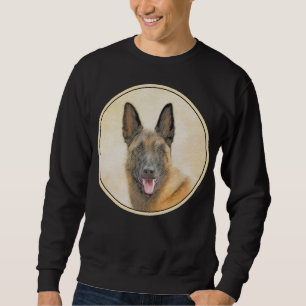 Belgische Malinoisschildering - Kute Original Dog Trui