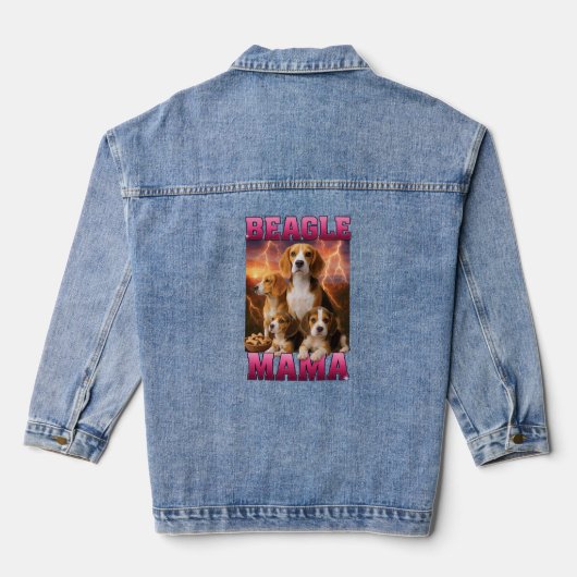 Belgische Mechelaar Denim Jacket (Achterkant)