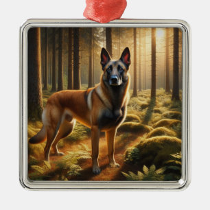 Belgische Mechelaar Metalen Ornament
