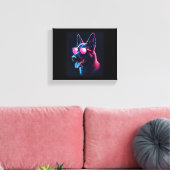 Belgische Mechelse Honden Belgisch Mechelaar T-shi Canvas Afdruk (Insitu (Woonkamer))