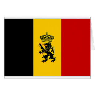 Belgische overheid vlag aftekenen