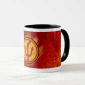 Belgische rode duivel mok (Voorkant rechts)