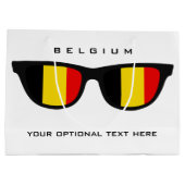 Belgische Shades aangepaste tekst & cadeautas voor (Achterkant)