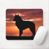 Belgische Sheepdog Muismat (Met muis)