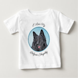 Belgische Sheepdog-schildering - Cute Original Dog