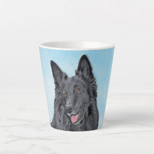 Belgische Sheepdog-schildering - Cute Original Dog Latte Mok