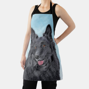 Belgische Sheepdog-schildering - Cute Original Dog Schort