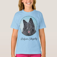 Belgische Sheepdog-schildering - Cute Original Dog
