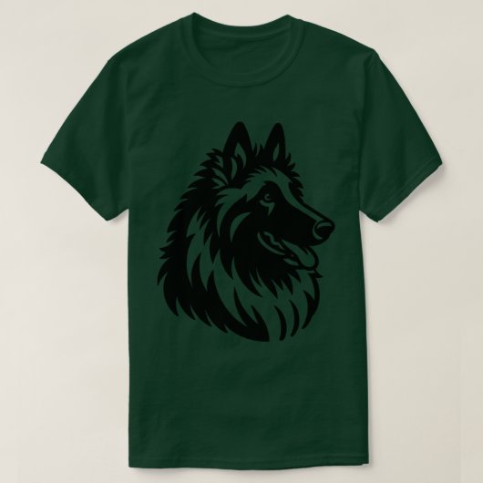 Belgische Sheepdog T-shirt (Design voorkant)