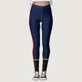 Belgische stremvlag leggings (Voorkant)