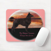 Belgische Terv Mousepad Muismat (Met muis)