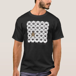 Belgische Tervuren in de schapen T-shirt