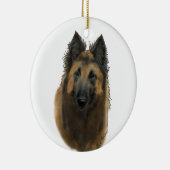 Belgische Tervuren Keramisch Ornament (Rechts)