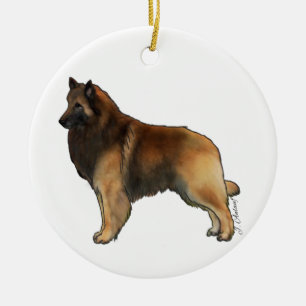 Belgische Tervuren Keramisch Ornament