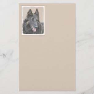 Belgische Tervuren schilderen - Cute Original Dog Briefpapier