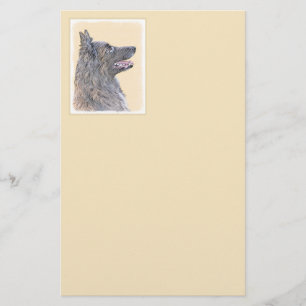 Belgische Tervuren schilderen - Cute Original Dog Briefpapier