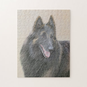 Belgische Tervuren schilderen - Cute Original Dog  Legpuzzel