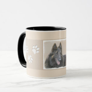 Belgische Tervuren schilderen - Cute Original Dog  Mok