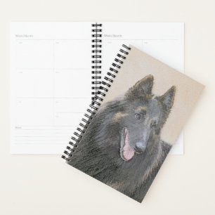 Belgische Tervuren schilderen - Cute Original Dog Planner
