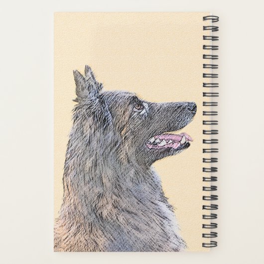 Belgische Tervuren schilderen - Cute Original Dog Planner (Achterkant)